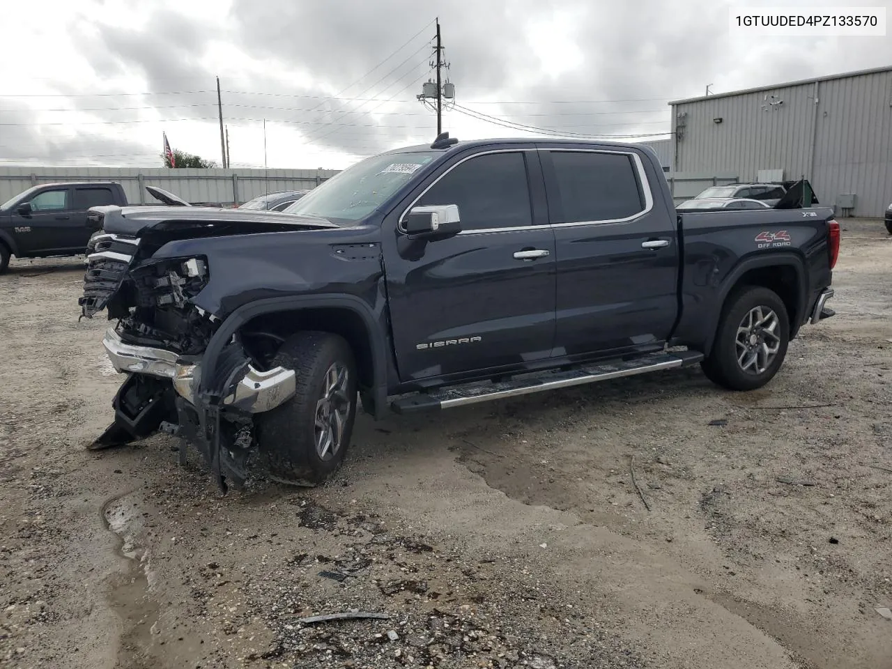 2023 GMC Sierra K1500 Slt VIN: 1GTUUDED4PZ133570 Lot: 73153134