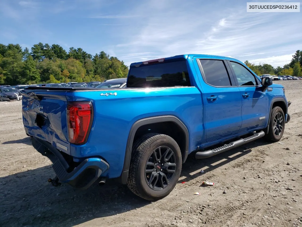 2023 GMC Sierra K1500 Elevation VIN: 3GTUUCED5PG236412 Lot: 73278374