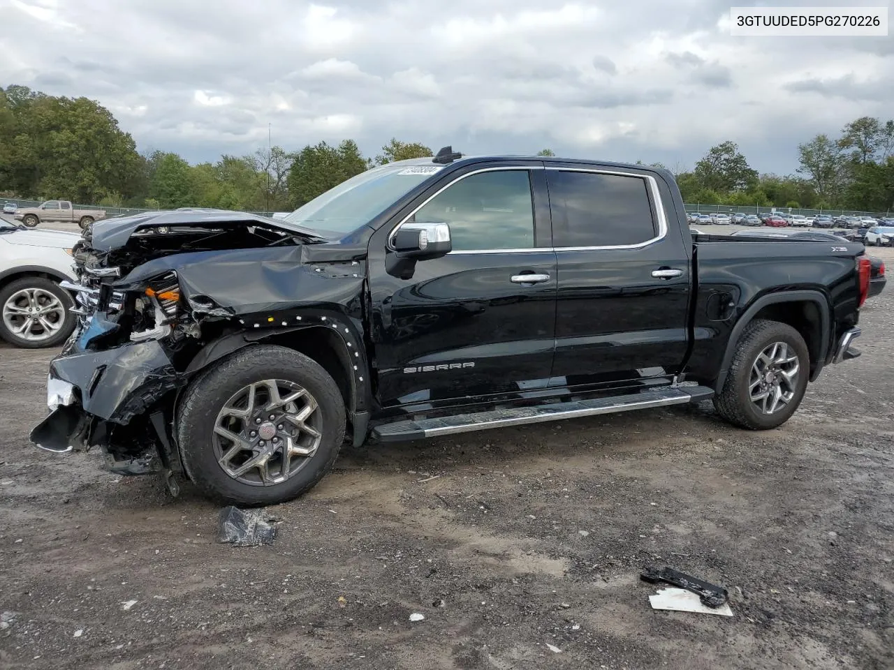 2023 GMC Sierra K1500 Slt VIN: 3GTUUDED5PG270226 Lot: 73408304