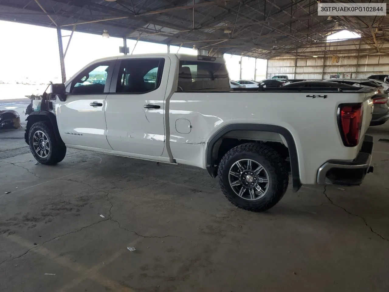 2023 GMC Sierra K1500 VIN: 3GTPUAEK0PG102844 Lot: 73679974