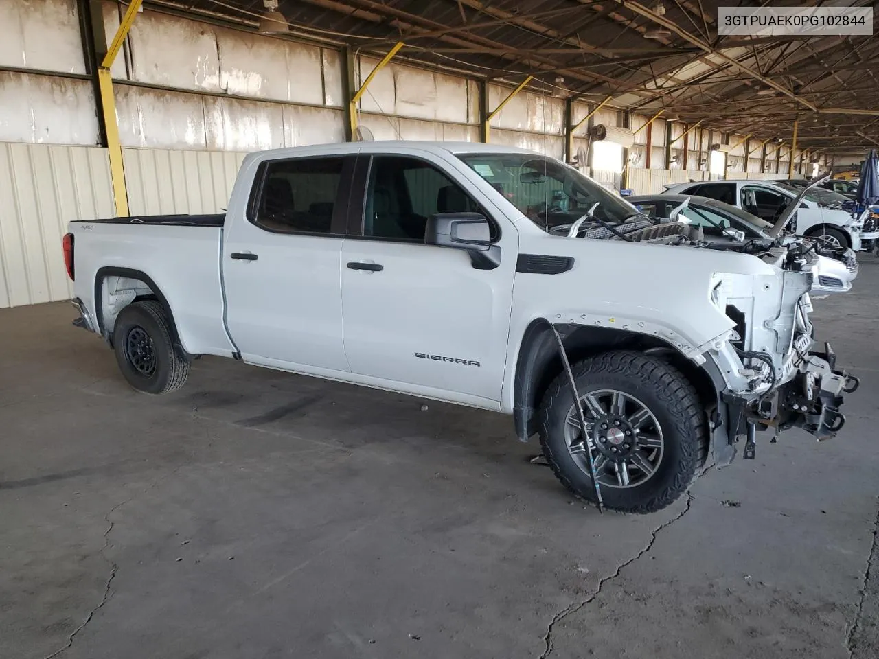 2023 GMC Sierra K1500 VIN: 3GTPUAEK0PG102844 Lot: 73679974