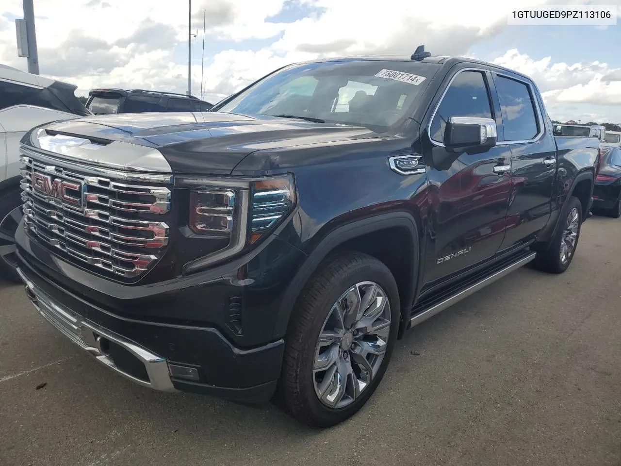 2023 GMC Sierra K1500 Denali VIN: 1GTUUGED9PZ113106 Lot: 73801714