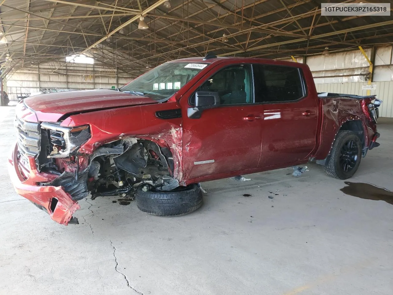 2023 GMC Sierra K1500 Elevation VIN: 1GTPUCEK3PZ165318 Lot: 73860844