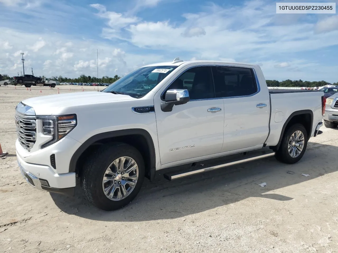 2023 GMC Sierra K1500 Denali VIN: 1GTUUGED5PZ230455 Lot: 73882574