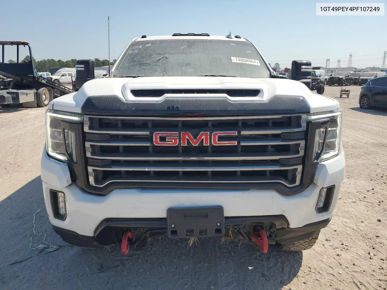 2023 GMC Sierra K2500 At4 VIN: 1GT49PEY4PF107249 Lot: 74808964