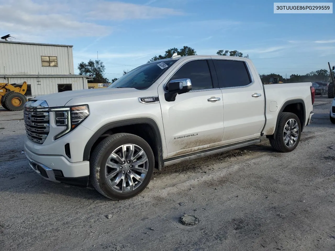 2023 GMC Sierra K1500 Denali VIN: 3GTUUGE86PG299559 Lot: 75228934