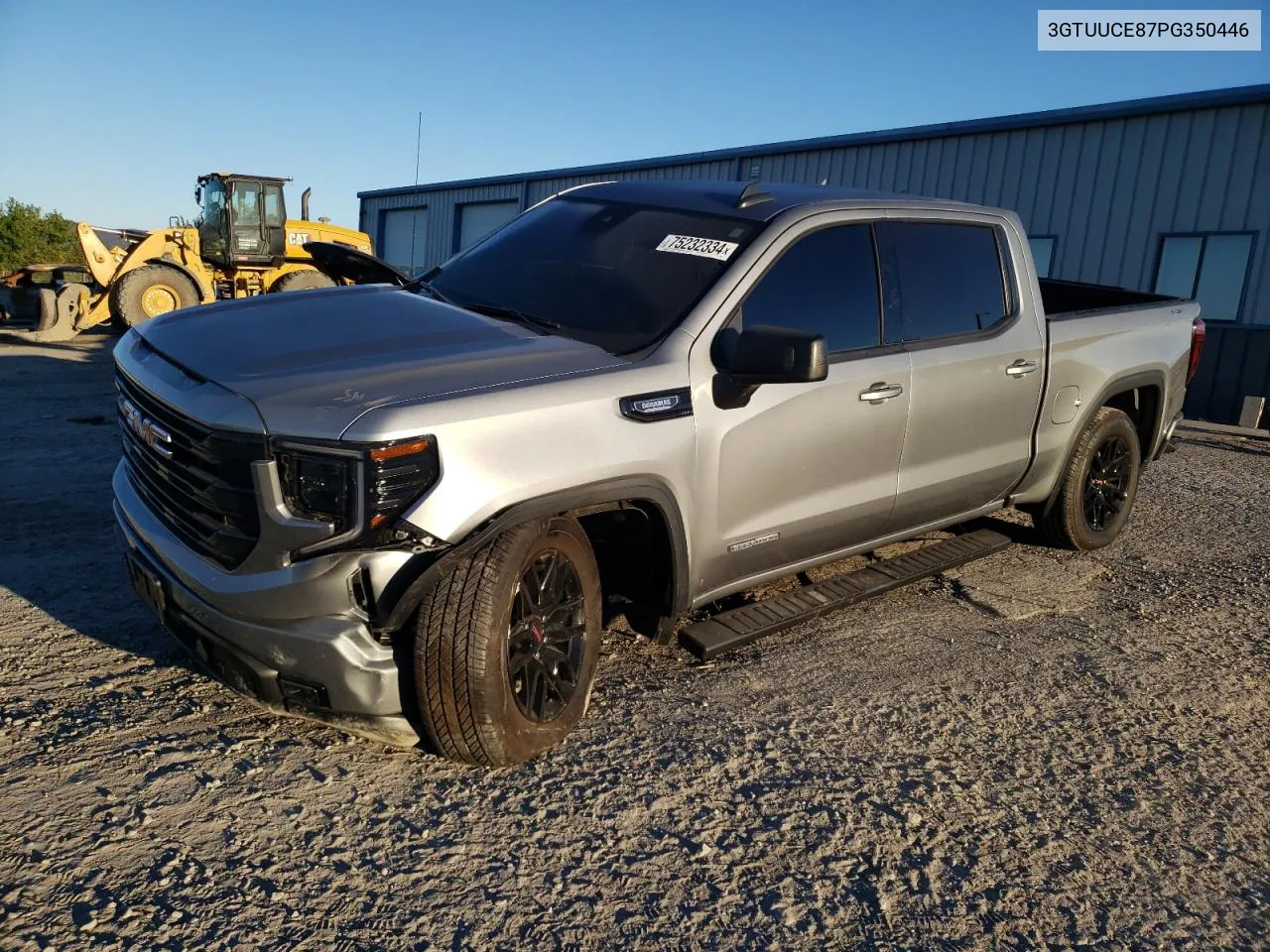 2023 GMC Sierra K1500 Elevation VIN: 3GTUUCE87PG350446 Lot: 75232334