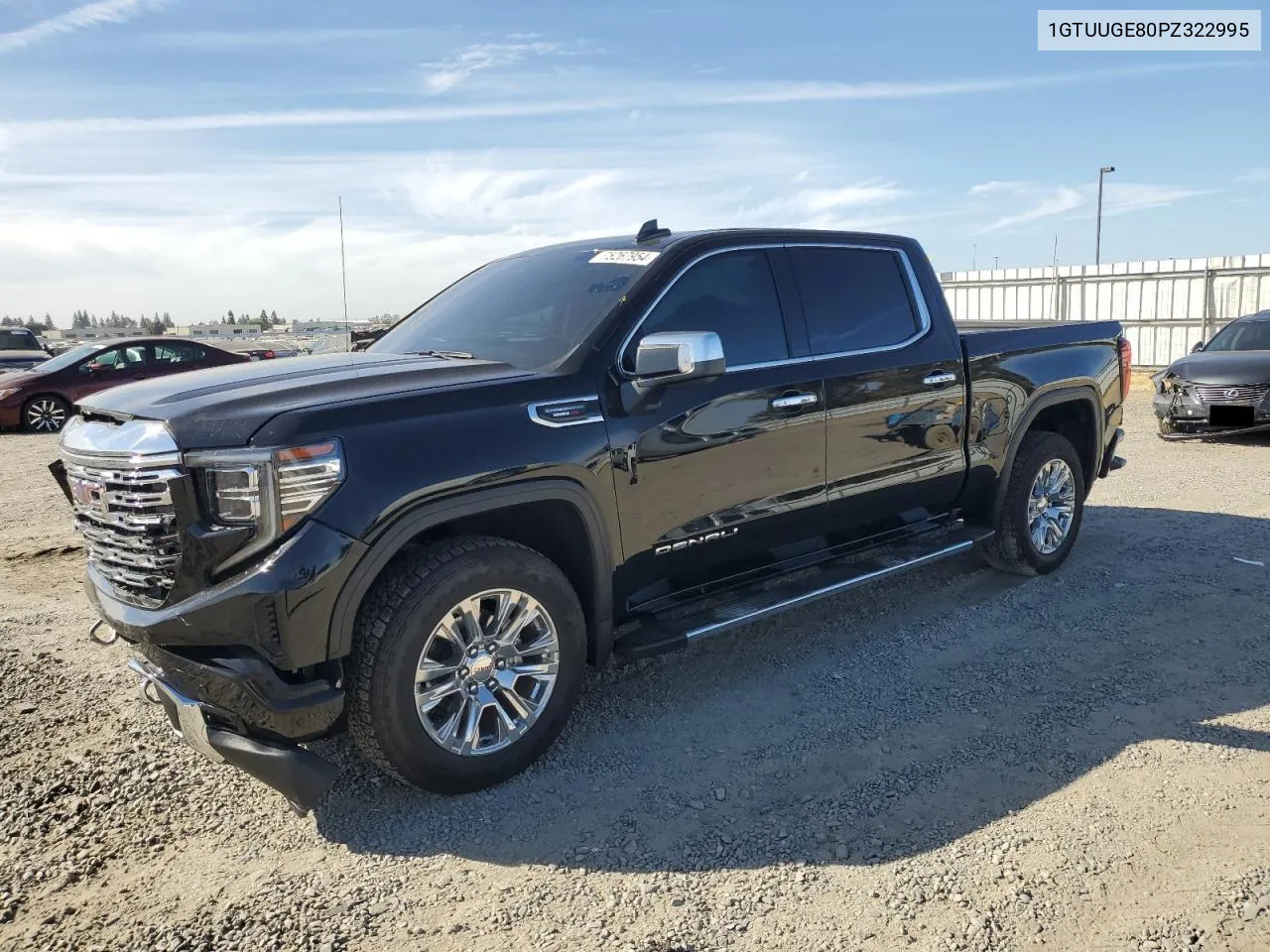 2023 GMC Sierra K1500 Denali VIN: 1GTUUGE80PZ322995 Lot: 75267954