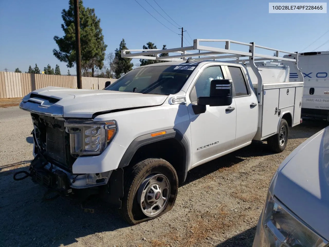 2023 GMC Sierra C2500 Heavy Duty VIN: 1GD28LE74PF228465 Lot: 75555754