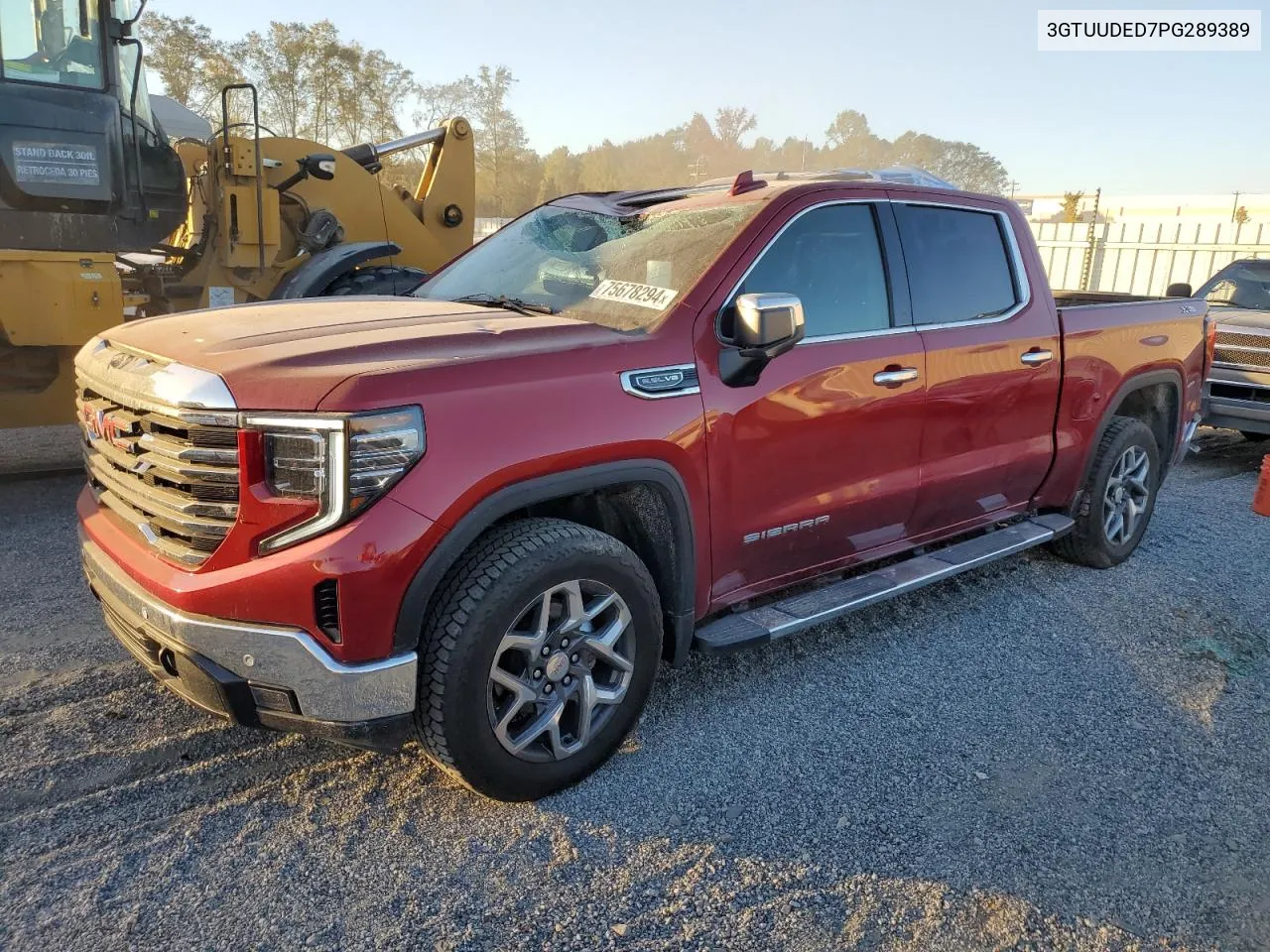 2023 GMC Sierra K1500 Slt VIN: 3GTUUDED7PG289389 Lot: 75678294