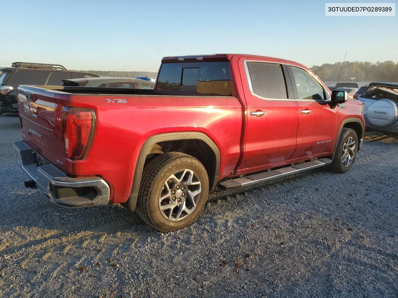 2023 GMC Sierra K1500 Slt VIN: 3GTUUDED7PG289389 Lot: 75678294