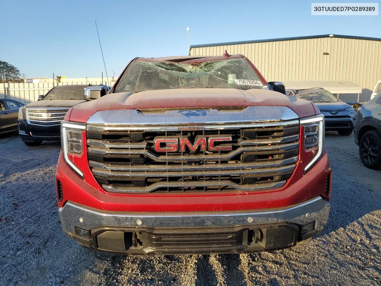 2023 GMC Sierra K1500 Slt VIN: 3GTUUDED7PG289389 Lot: 75678294