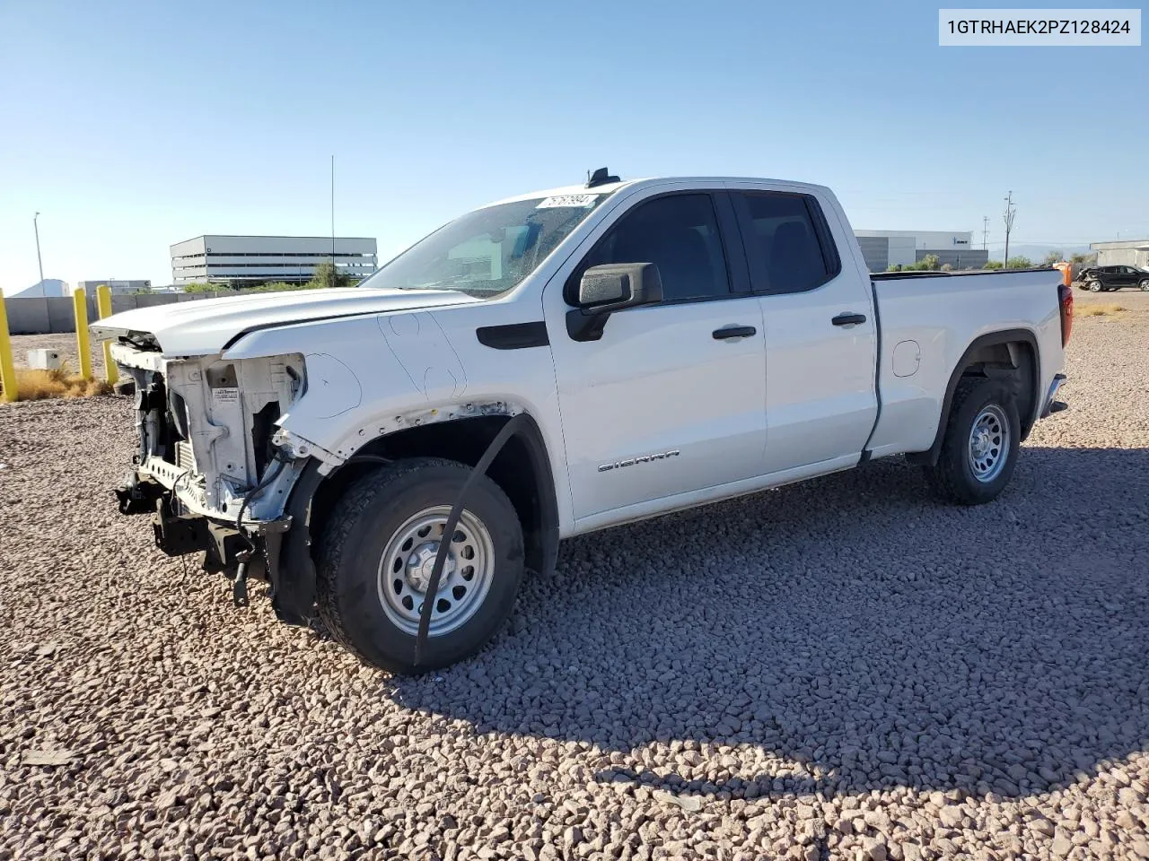 2023 GMC Sierra C1500 VIN: 1GTRHAEK2PZ128424 Lot: 75767994