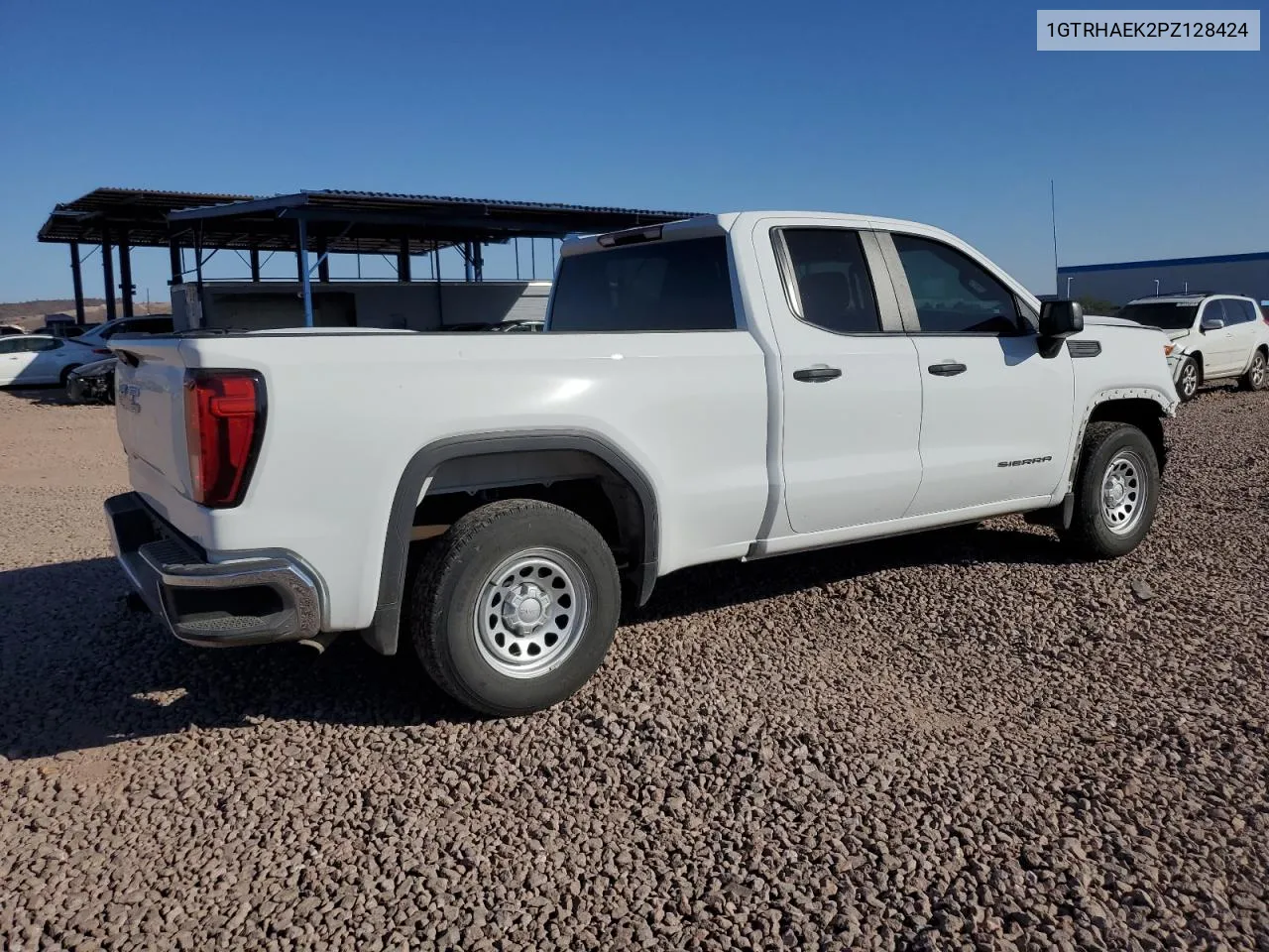 2023 GMC Sierra C1500 VIN: 1GTRHAEK2PZ128424 Lot: 75767994