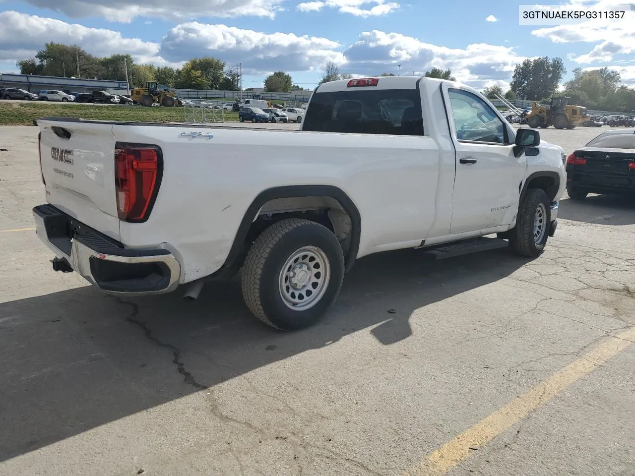 2023 GMC Sierra K1500 VIN: 3GTNUAEK5PG311357 Lot: 76389534