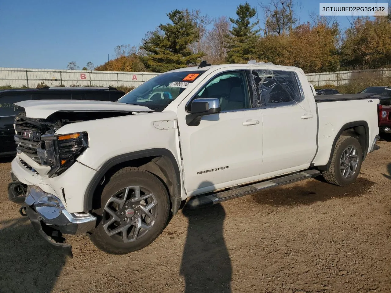 2023 GMC Sierra K1500 Sle VIN: 3GTUUBED2PG354332 Lot: 76680704