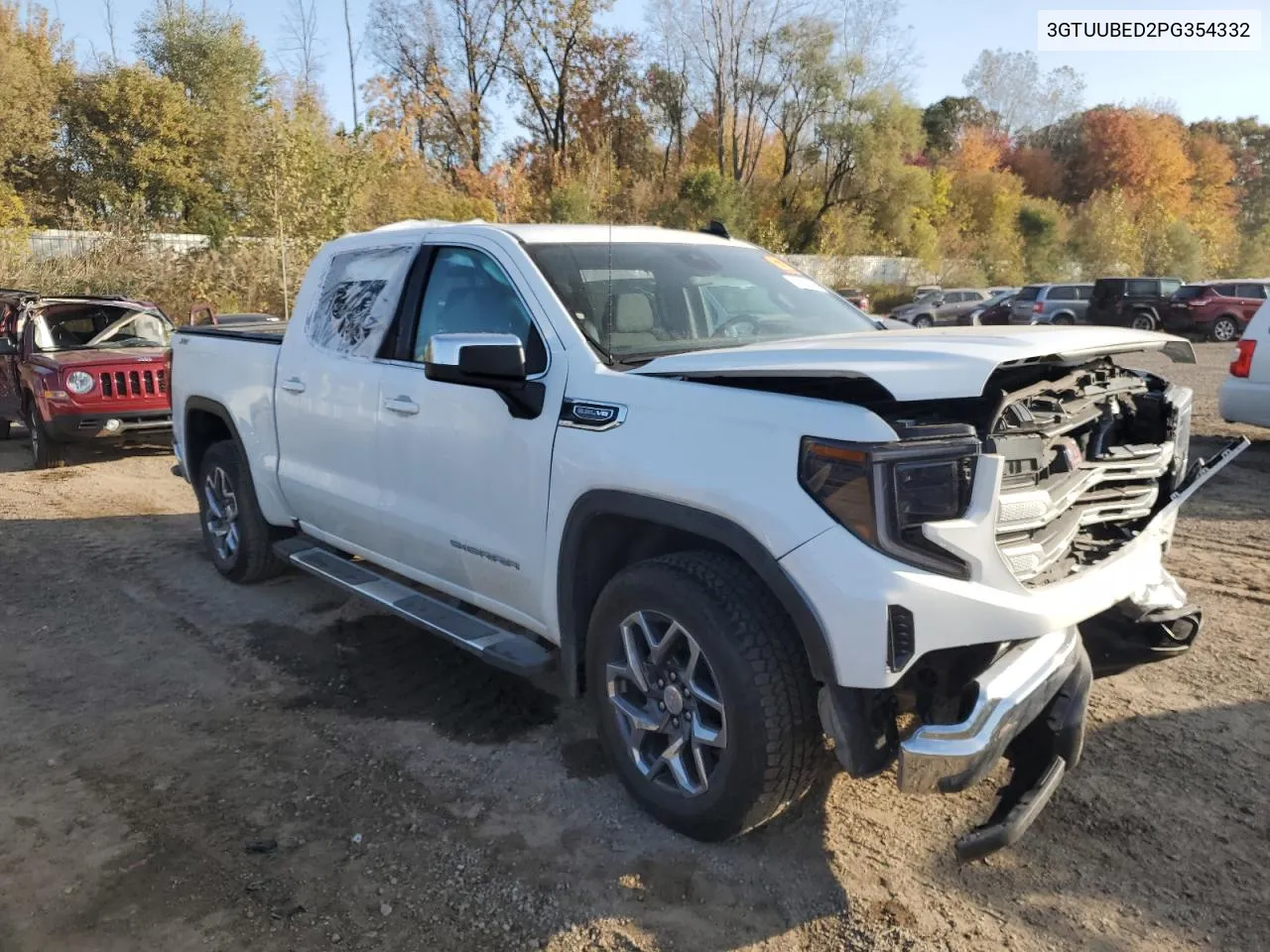 2023 GMC Sierra K1500 Sle VIN: 3GTUUBED2PG354332 Lot: 76680704