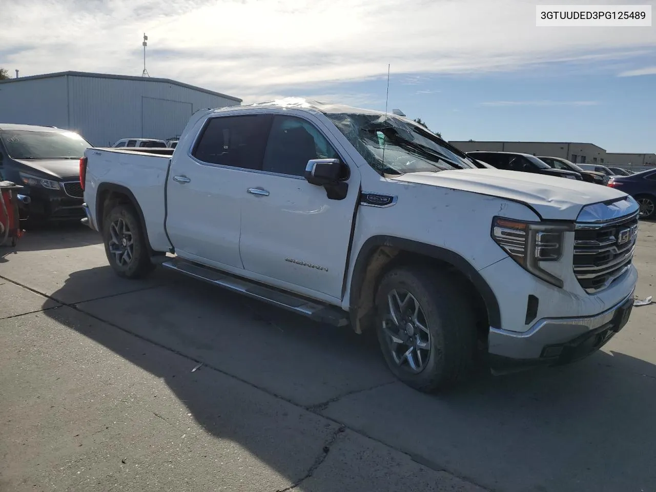 2023 GMC Sierra K1500 Slt VIN: 3GTUUDED3PG125489 Lot: 76909924