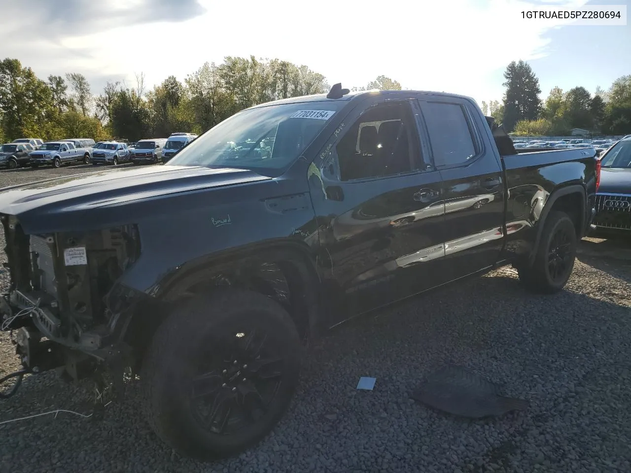 2023 GMC Sierra K1500 VIN: 1GTRUAED5PZ280694 Lot: 77031154