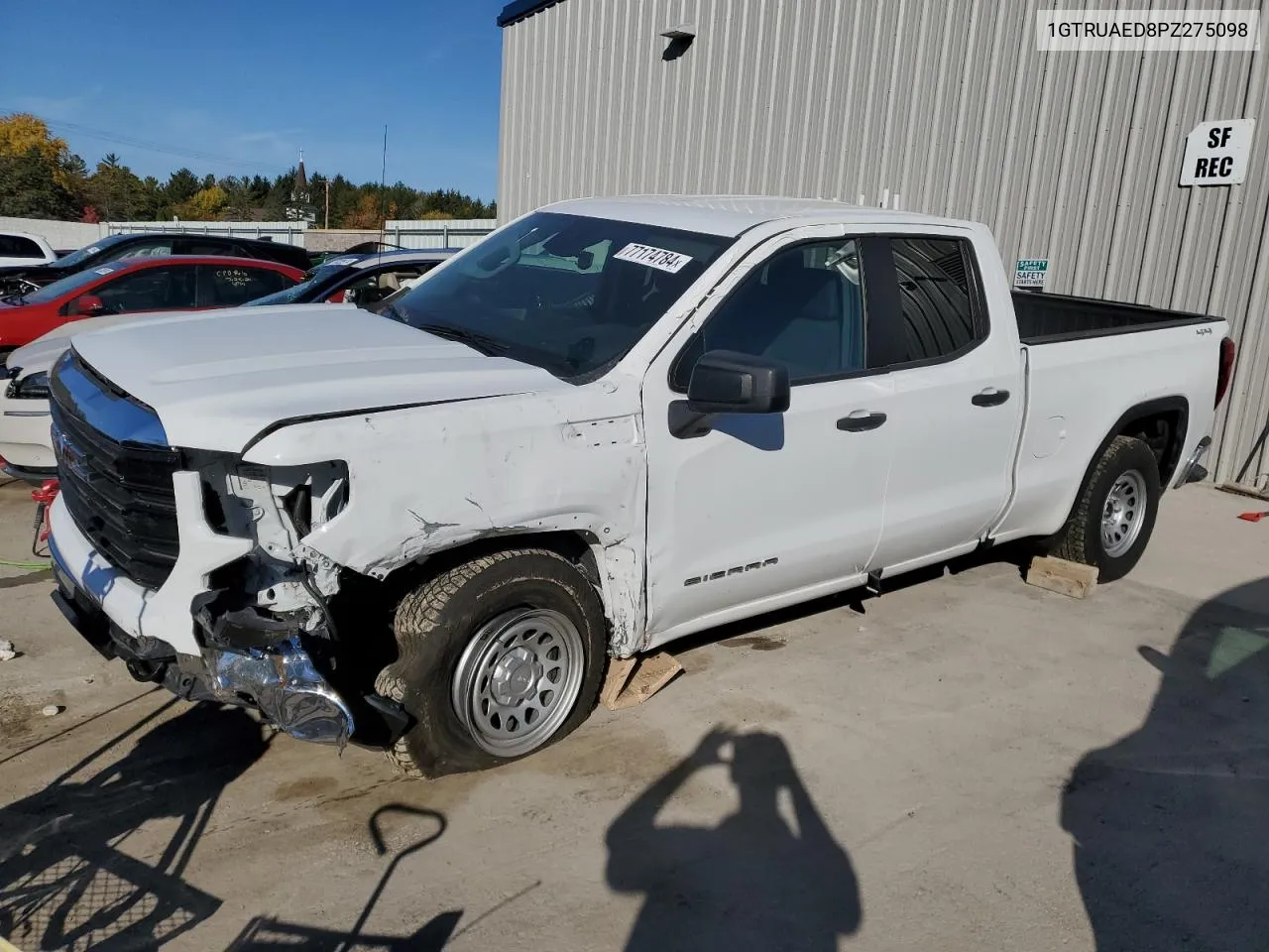 2023 GMC Sierra K1500 VIN: 1GTRUAED8PZ275098 Lot: 77174784