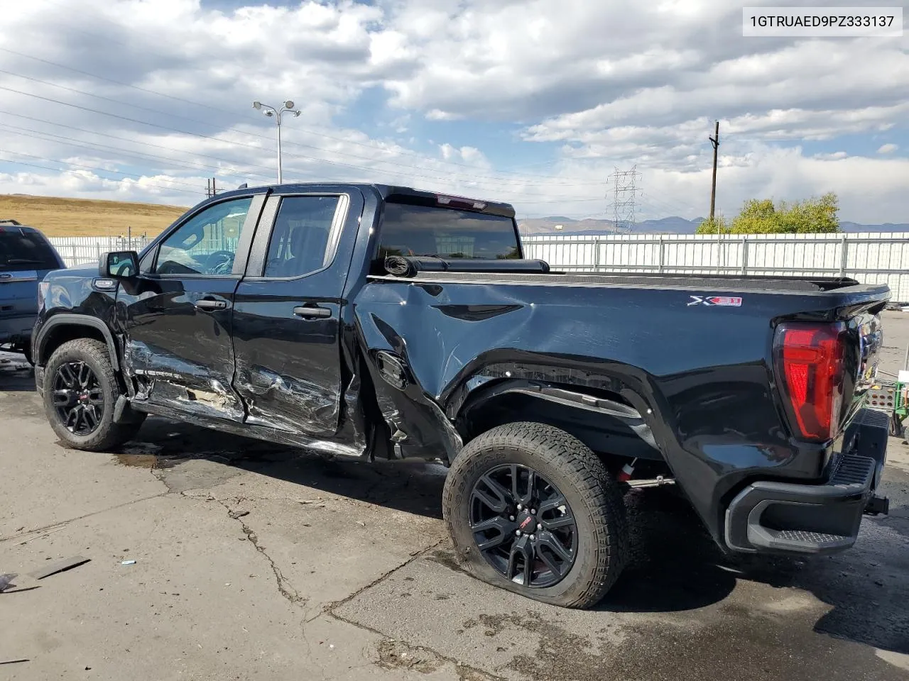 2023 GMC Sierra K1500 VIN: 1GTRUAED9PZ333137 Lot: 77353614