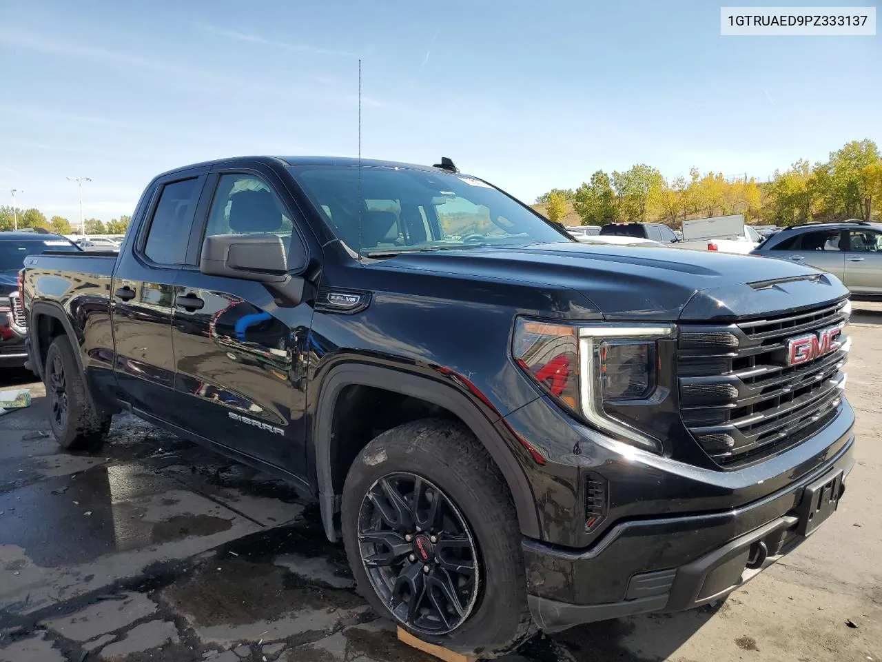 2023 GMC Sierra K1500 VIN: 1GTRUAED9PZ333137 Lot: 77353614