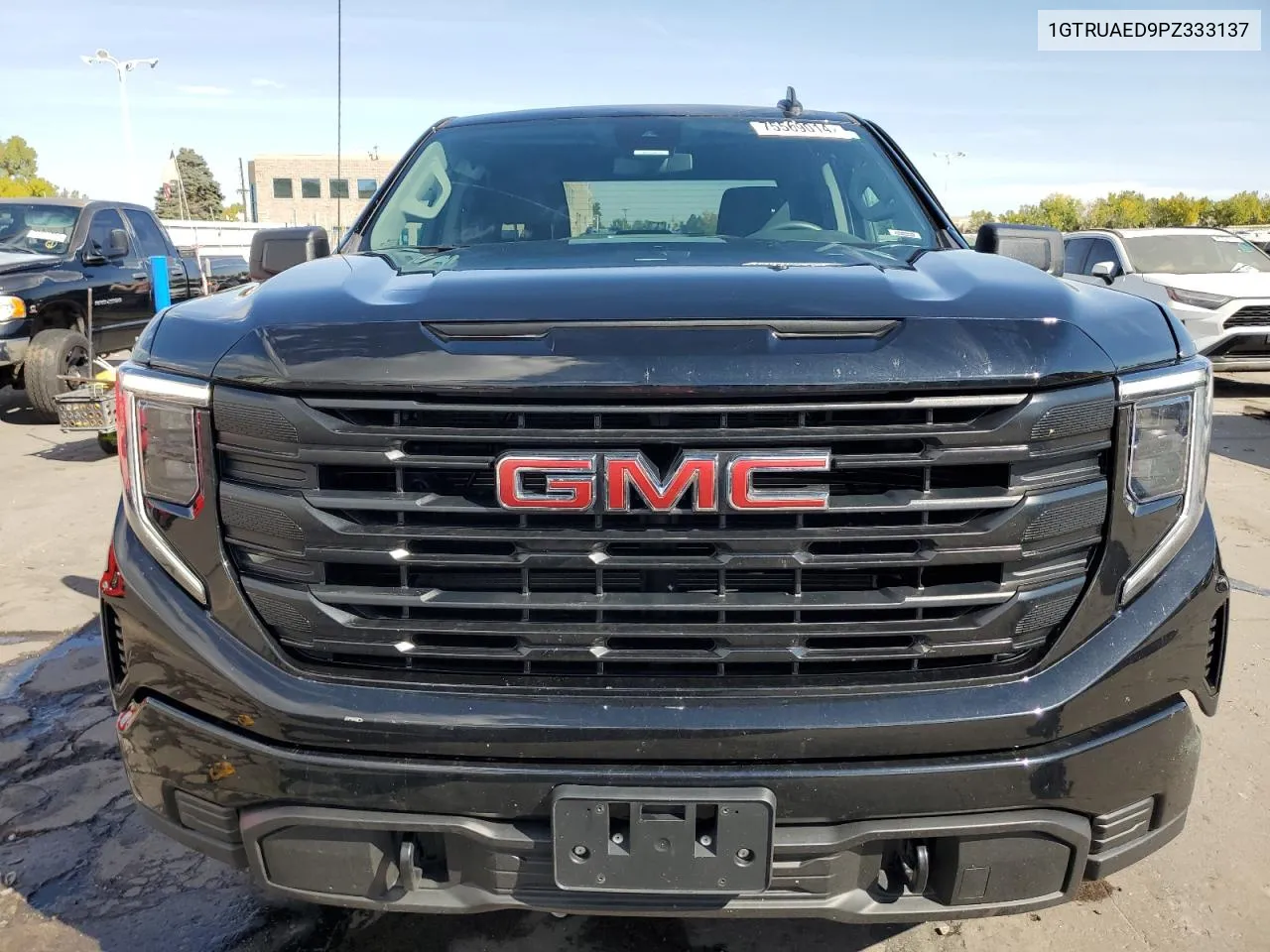 2023 GMC Sierra K1500 VIN: 1GTRUAED9PZ333137 Lot: 77353614