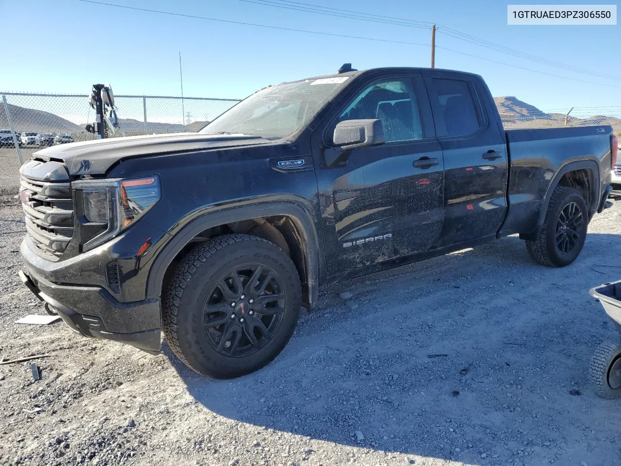 2023 GMC Sierra K1500 VIN: 1GTRUAED3PZ306550 Lot: 78100423