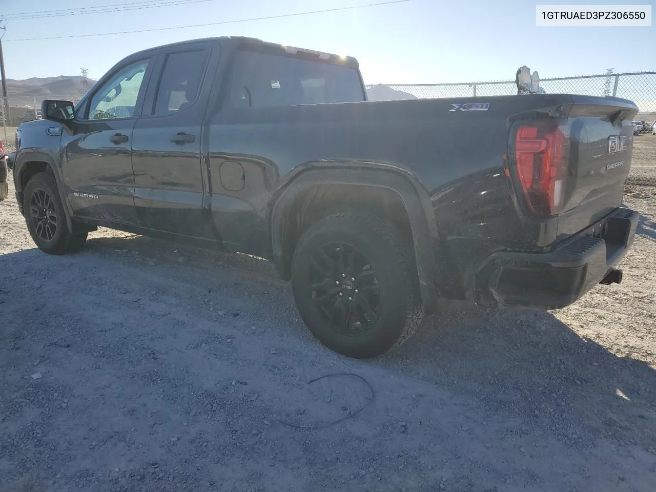 2023 GMC Sierra K1500 VIN: 1GTRUAED3PZ306550 Lot: 78100423