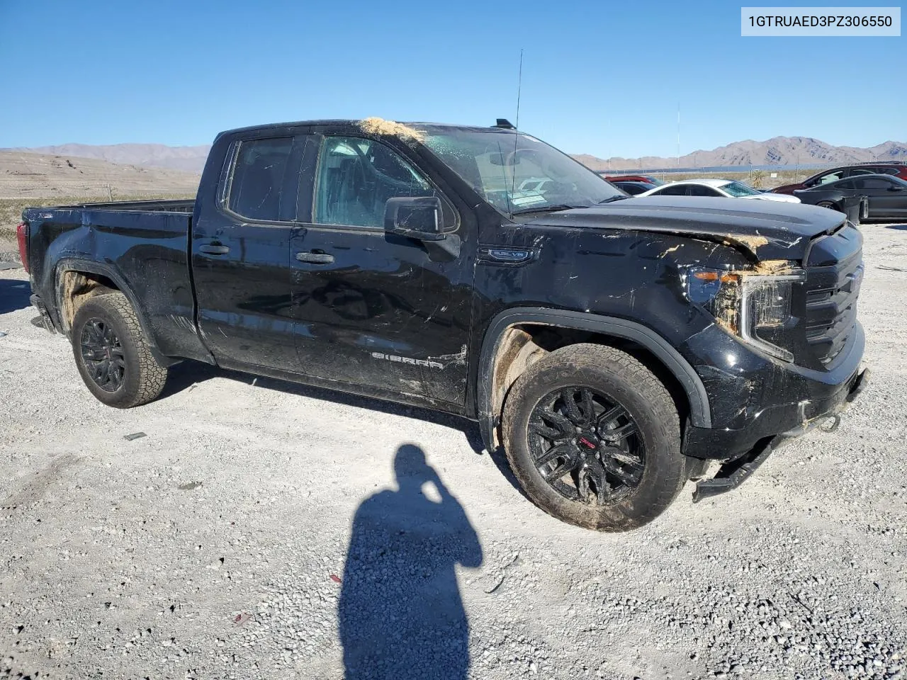 2023 GMC Sierra K1500 VIN: 1GTRUAED3PZ306550 Lot: 78100423