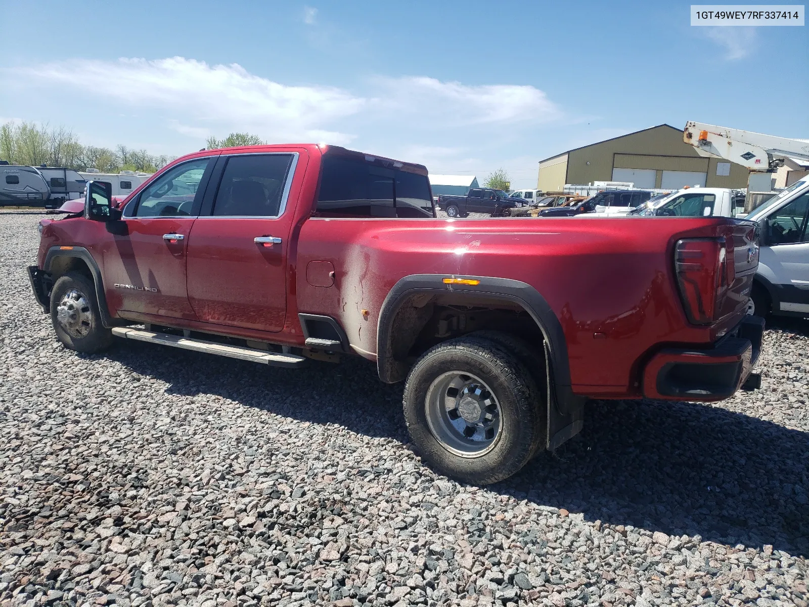 2024 GMC Sierra K3500 Denali VIN: 1GT49WEY7RF337414 Lot: 70697674