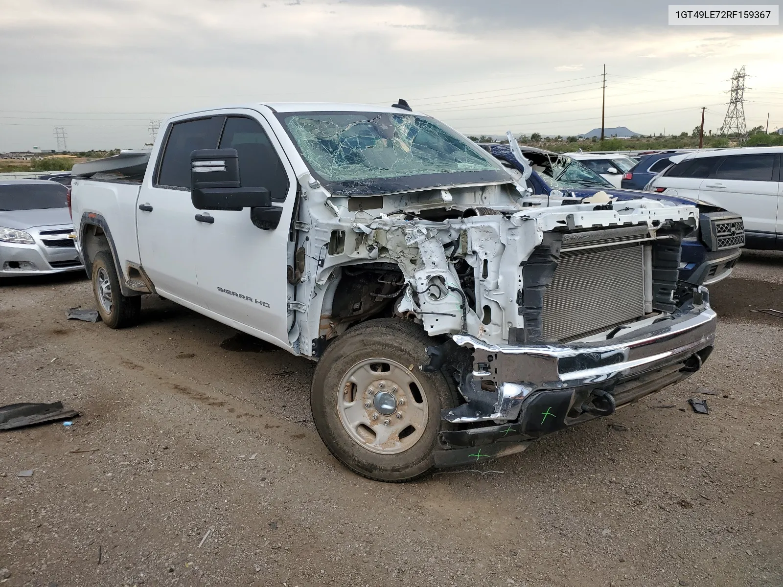 2024 GMC Sierra K2500 Heavy Duty VIN: 1GT49LE72RF159367 Lot: 64624034