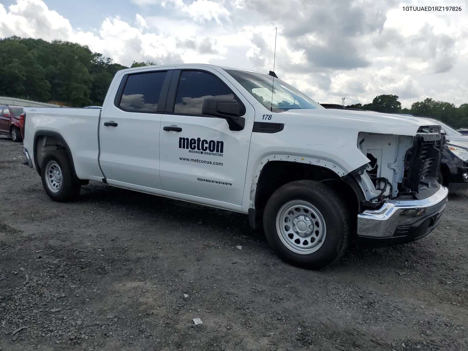 2024 GMC Sierra K1500 VIN: 1GTUUAED1RZ197826 Lot: 64646074