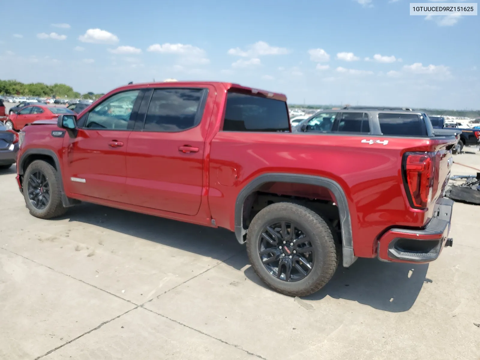 2024 GMC Sierra K1500 Elevation VIN: 1GTUUCED9RZ151625 Lot: 65950544