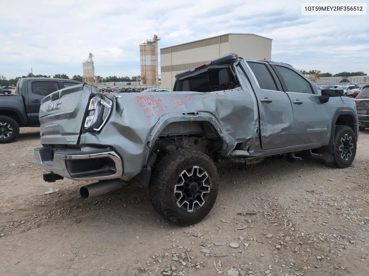 2024 GMC Sierra K2500 Sle VIN: 1GT59MEY2RF356512 Lot: 68562354