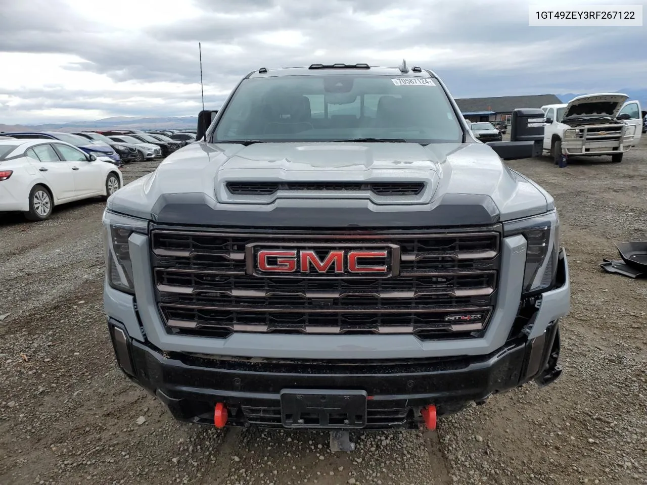 2024 GMC Sierra K2500 At4X VIN: 1GT49ZEY3RF267122 Lot: 70587124