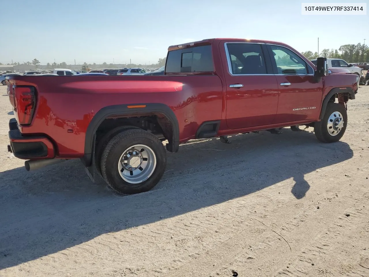 2024 GMC Sierra K3500 Denali VIN: 1GT49WEY7RF337414 Lot: 70697674