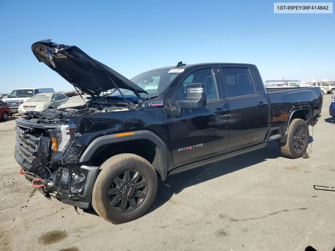 2024 GMC Sierra K2500 At4 VIN: 1GT49PEY0RF414842 Lot: 71478374