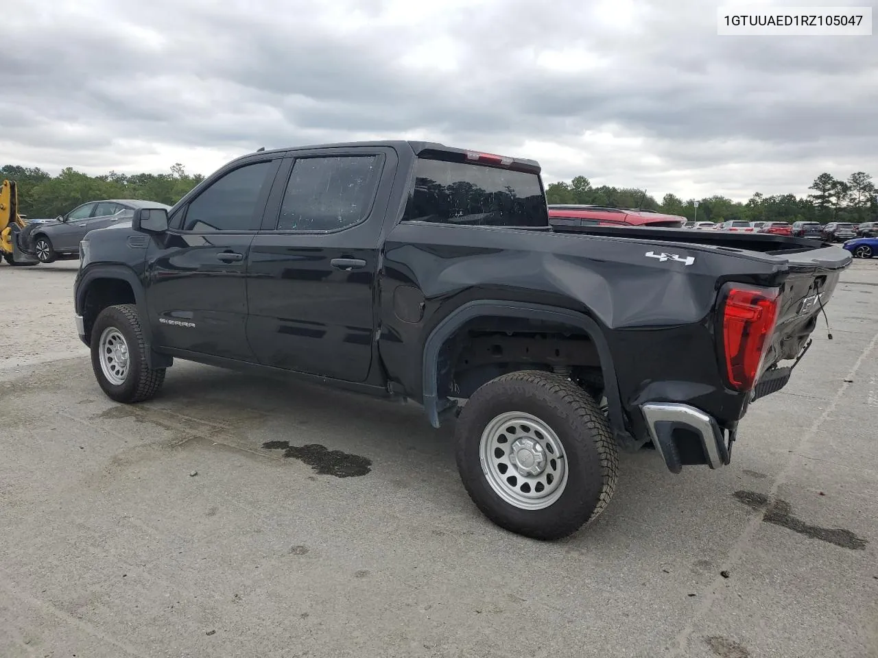 2024 GMC Sierra K1500 VIN: 1GTUUAED1RZ105047 Lot: 71712274