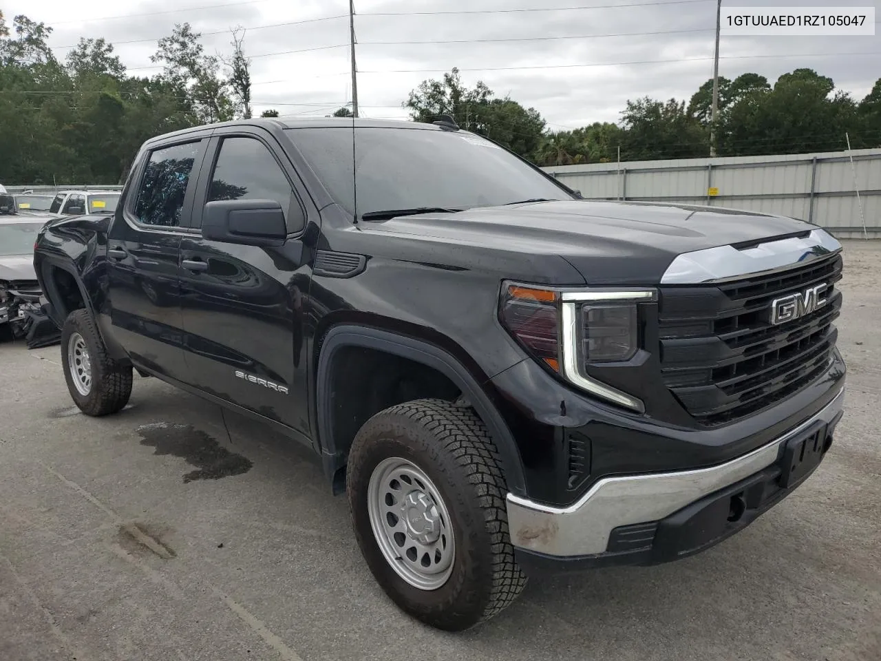 2024 GMC Sierra K1500 VIN: 1GTUUAED1RZ105047 Lot: 71712274