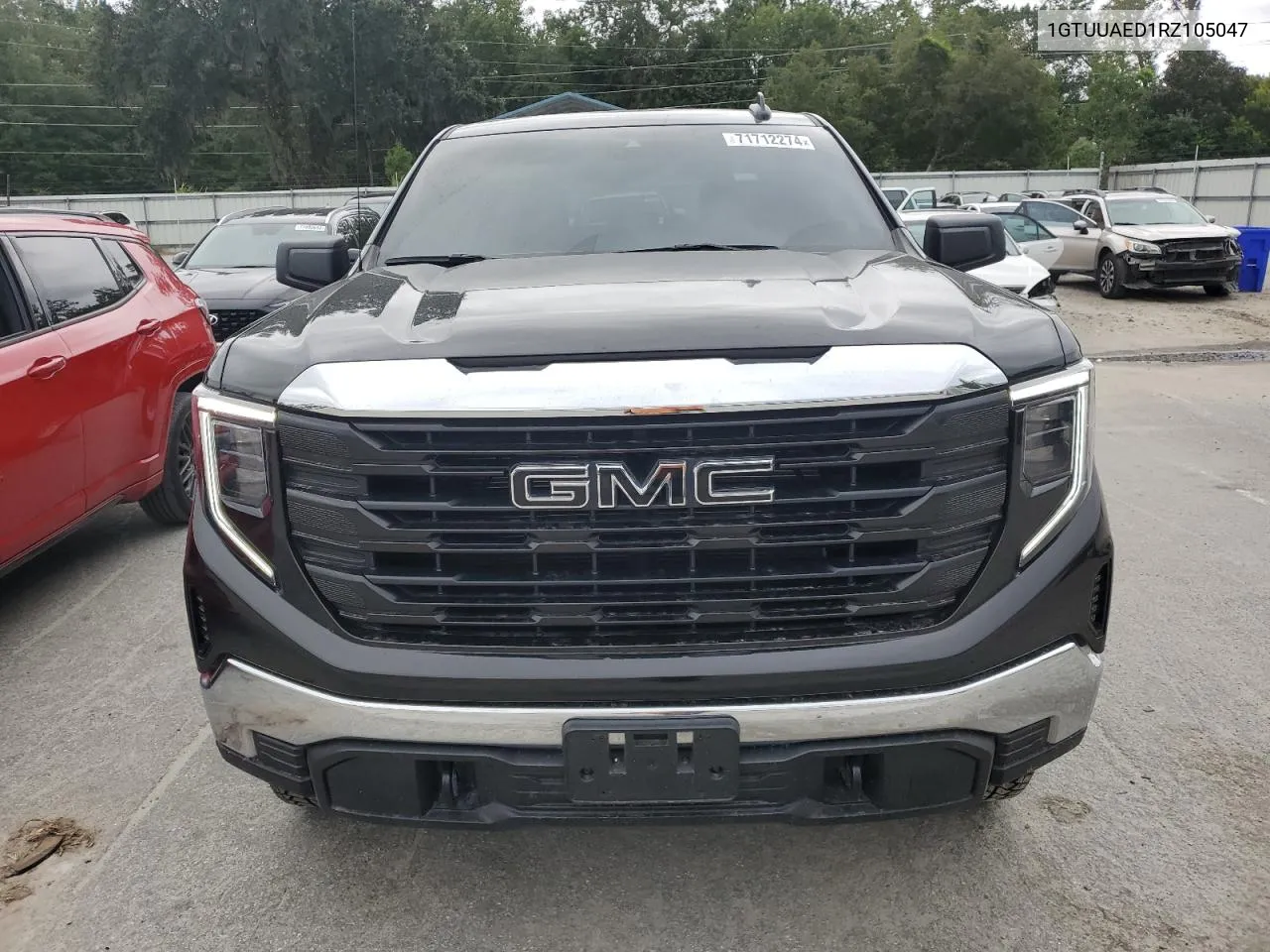 2024 GMC Sierra K1500 VIN: 1GTUUAED1RZ105047 Lot: 71712274