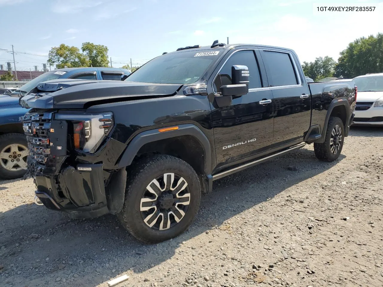 2024 GMC Sierra K2500 Denali Ultimate VIN: 1GT49XEY2RF283557 Lot: 71793344