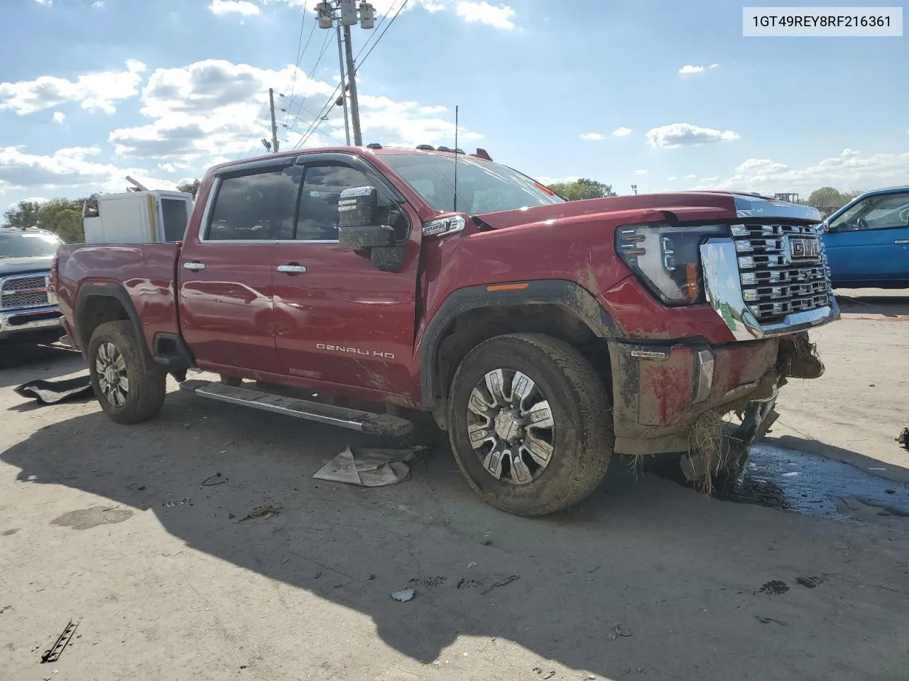 2024 GMC Sierra K2500 Denali VIN: 1GT49REY8RF216361 Lot: 72333304