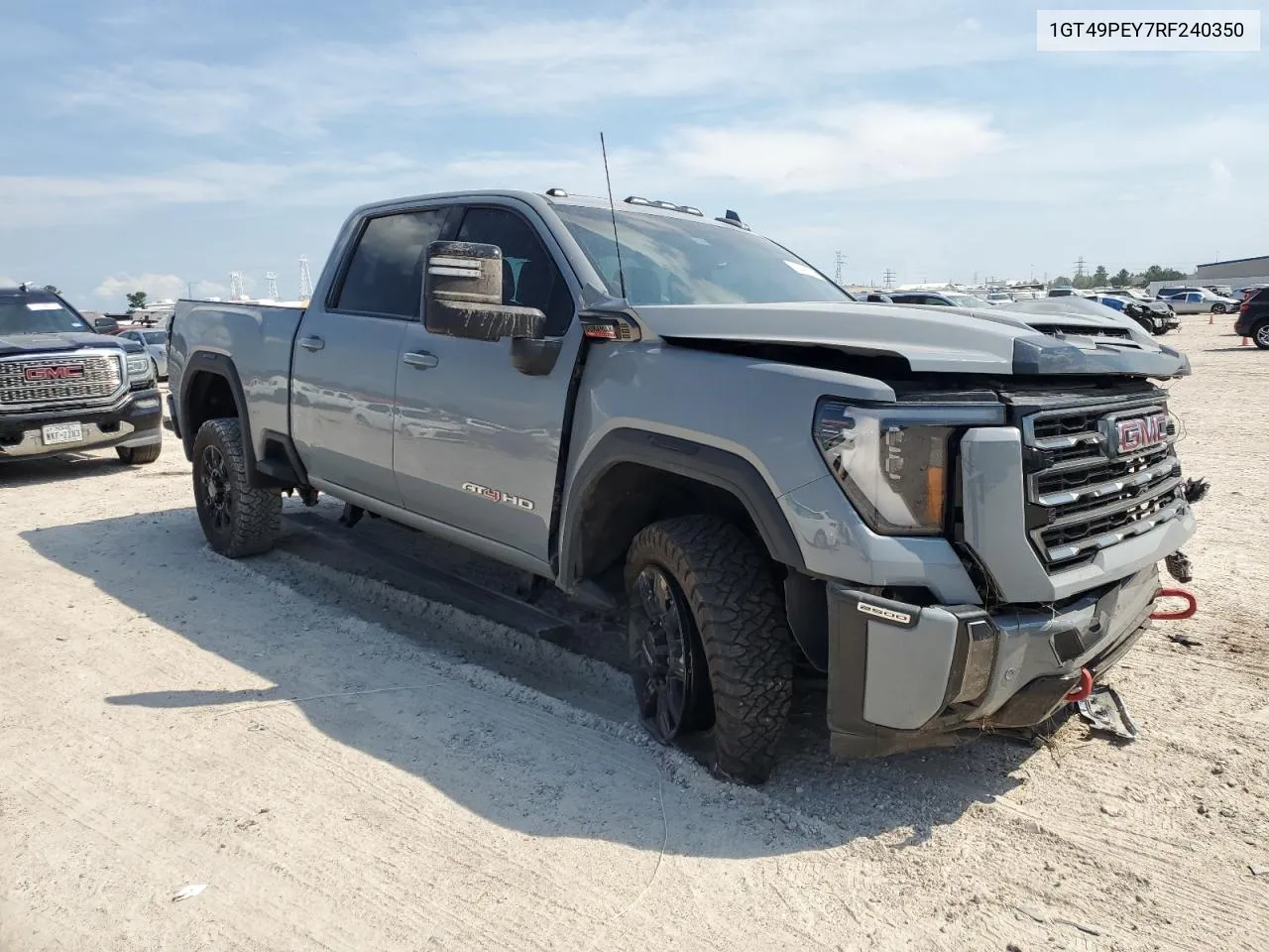 2024 GMC Sierra K2500 At4 VIN: 1GT49PEY7RF240350 Lot: 72466864