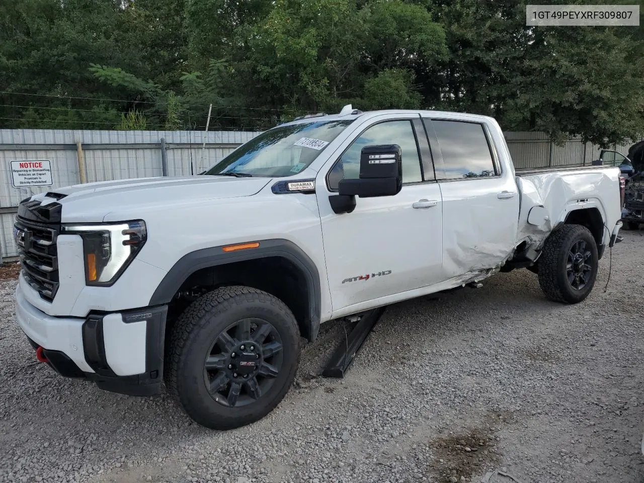 1GT49PEYXRF309807 2024 GMC Sierra K2500 At4