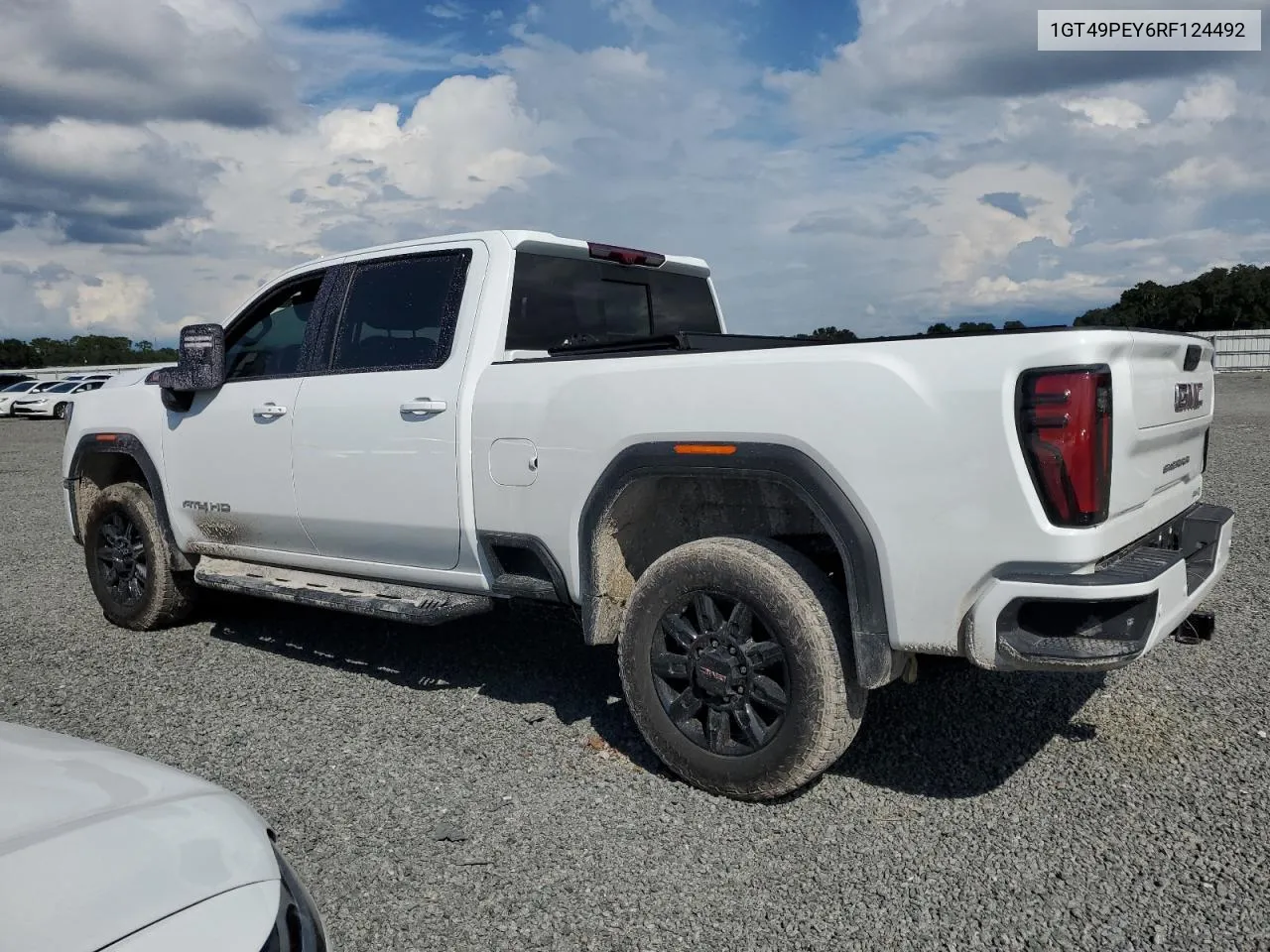 2024 GMC Sierra K2500 At4 VIN: 1GT49PEY6RF124492 Lot: 73638654