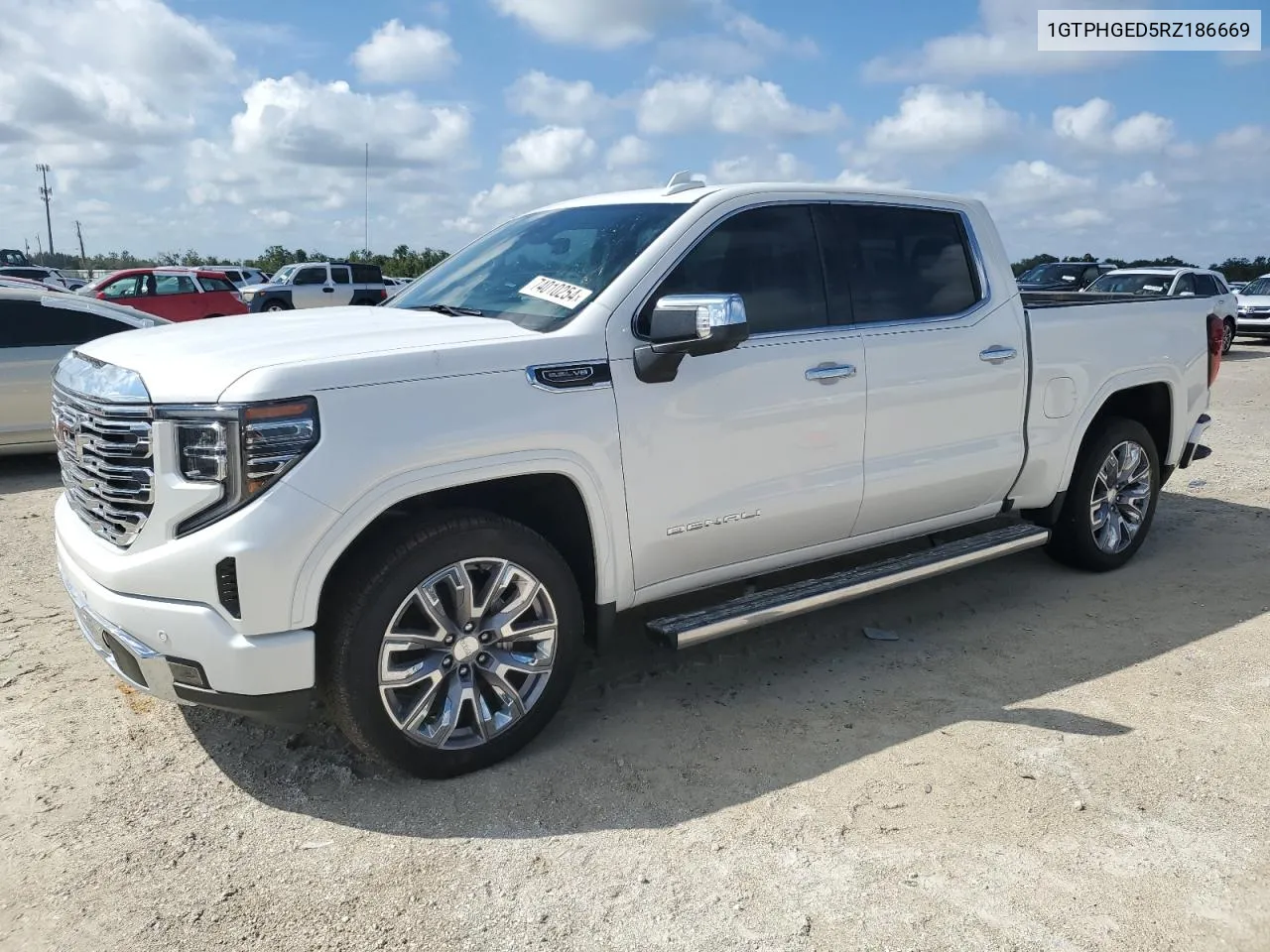 2024 GMC Sierra C1500 Denali VIN: 1GTPHGED5RZ186669 Lot: 74010254