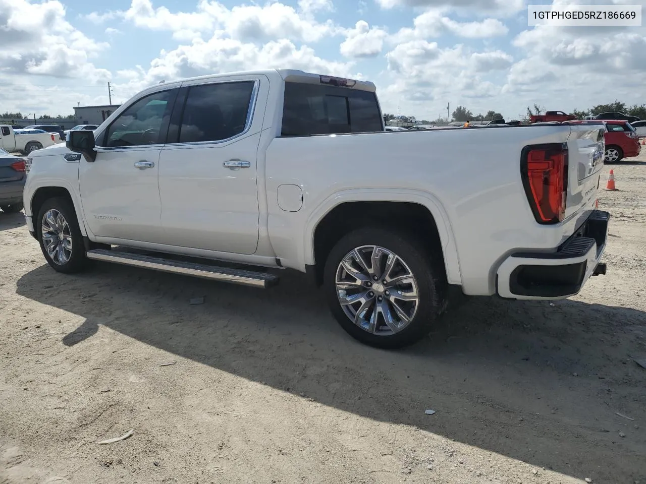 2024 GMC Sierra C1500 Denali VIN: 1GTPHGED5RZ186669 Lot: 74010254