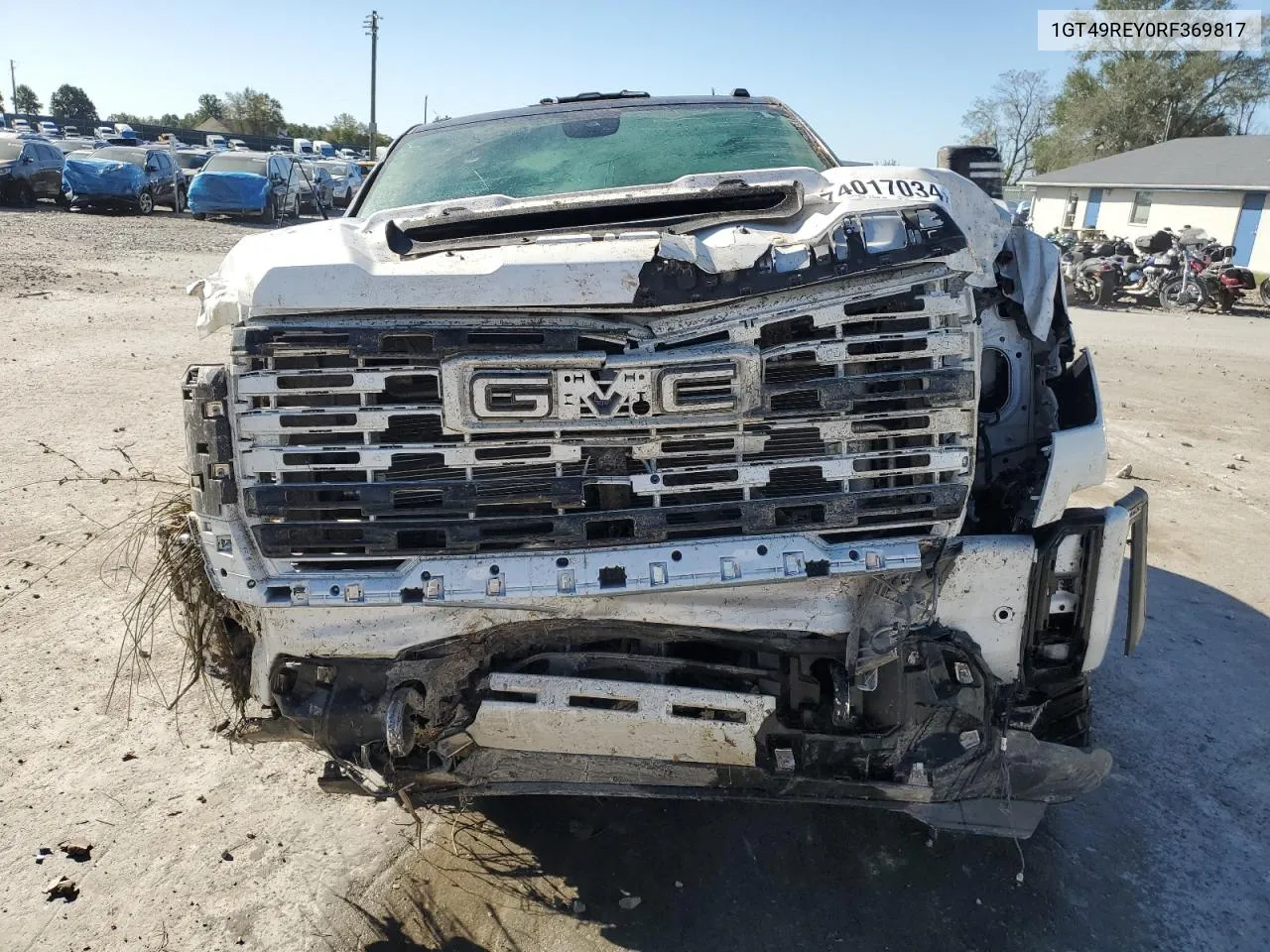 2024 GMC Sierra K2500 Denali VIN: 1GT49REY0RF369817 Lot: 74017034