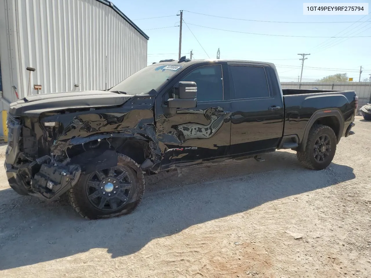 2024 GMC Sierra K2500 At4 VIN: 1GT49PEY9RF275794 Lot: 74359504